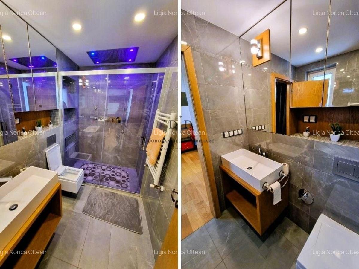 Penthouse LUX chirie 3 camere 90mp|+ 2 bai-parcare| Centru| Platinia - 8