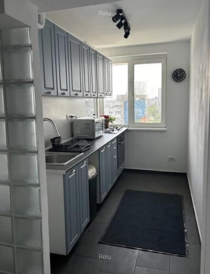 Dorobanti metrou Stefan cel Mare, bl.reabilitat, AMENAJAT balcon,AC,mobilat. - 5