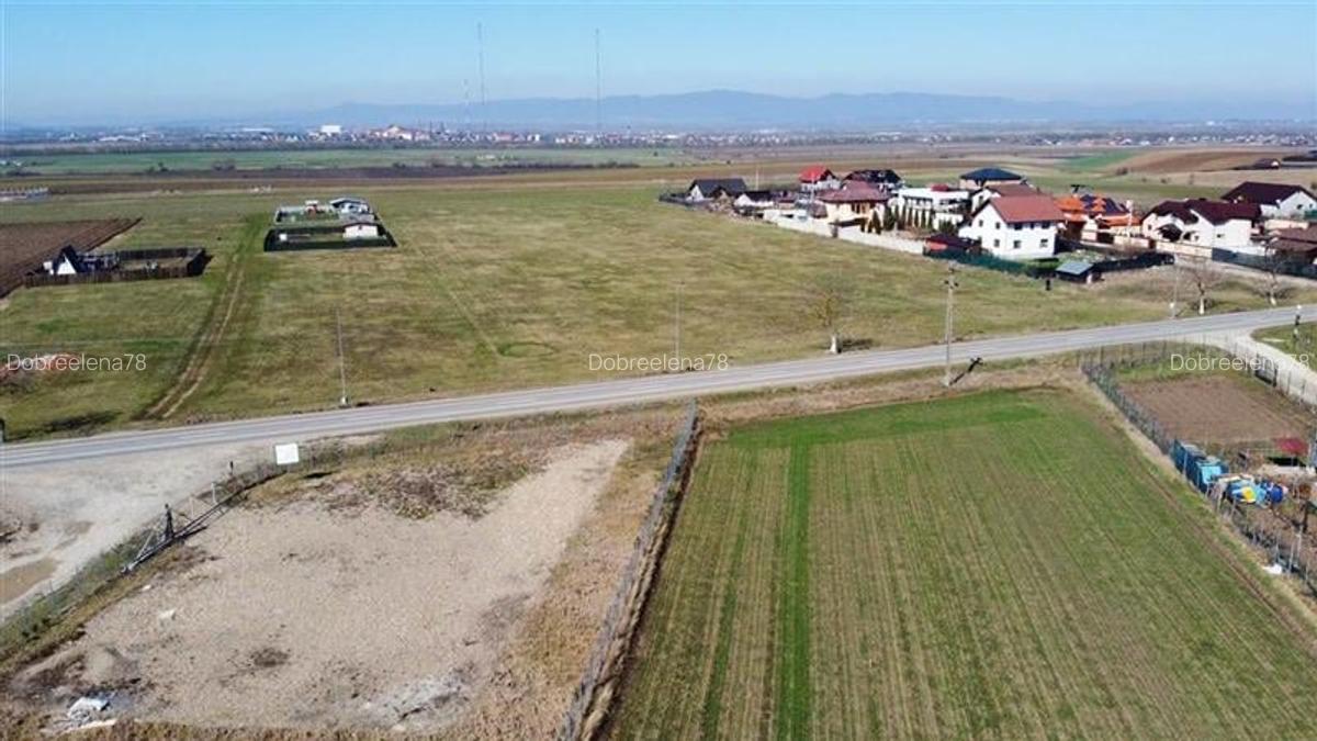 Teren intravilan 18.200mp, cu PUZ si PUD, ideal constructi case, Bod, Brasov. - 2