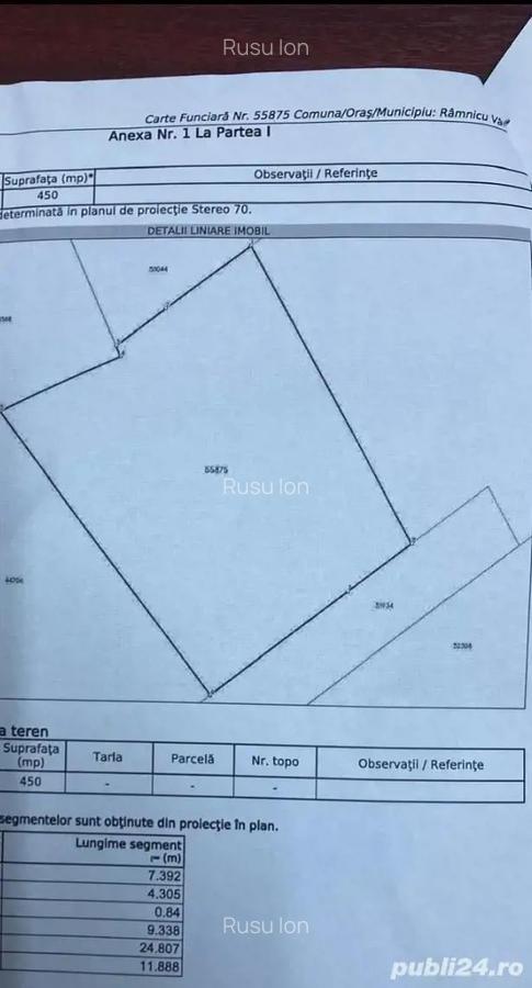 Teren Copacelu, 450mp - 3