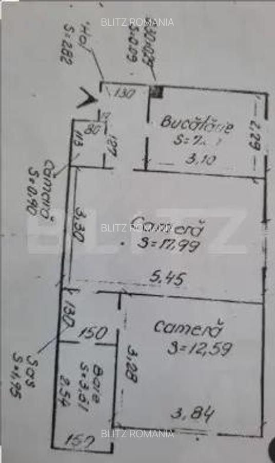 Apartament 2 camere, 47 mp, zona Micro 1, preluare de chiriasi - 1