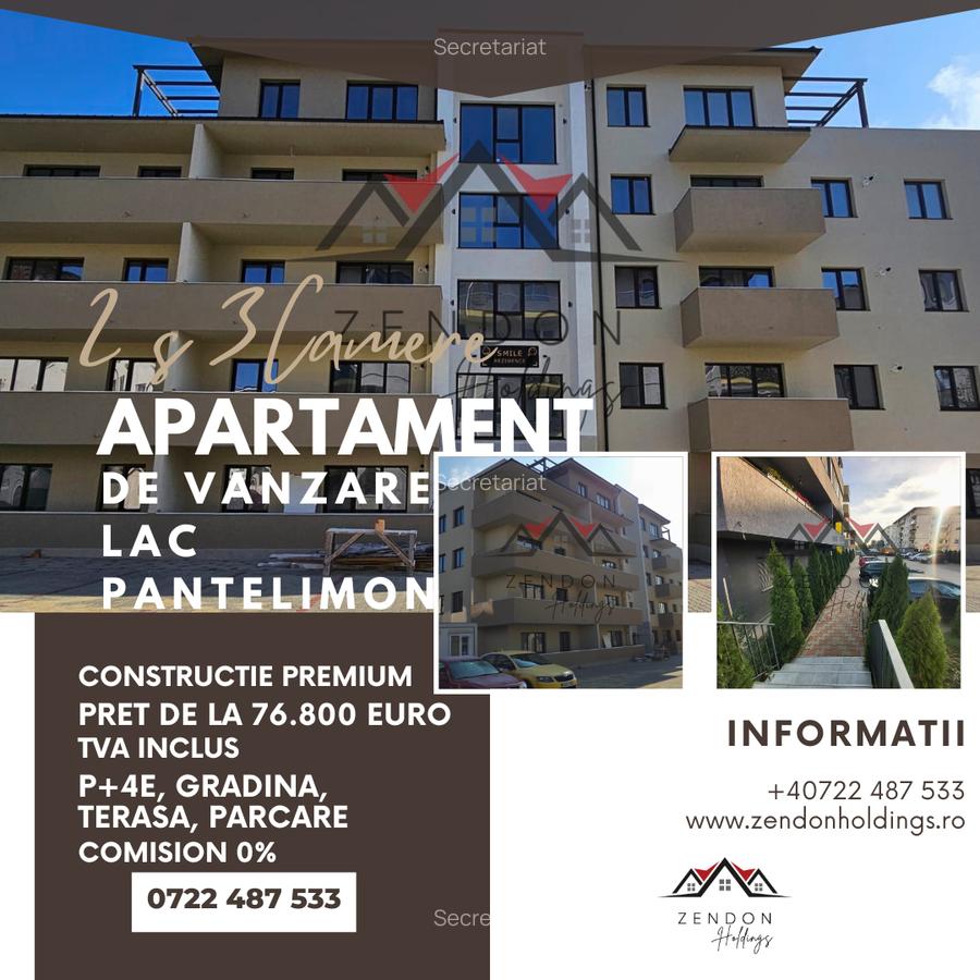 Bloc Nou- Premium-Lac Pantelimon- Ap 3 Camere Terasa-Zendon Holdings - 1