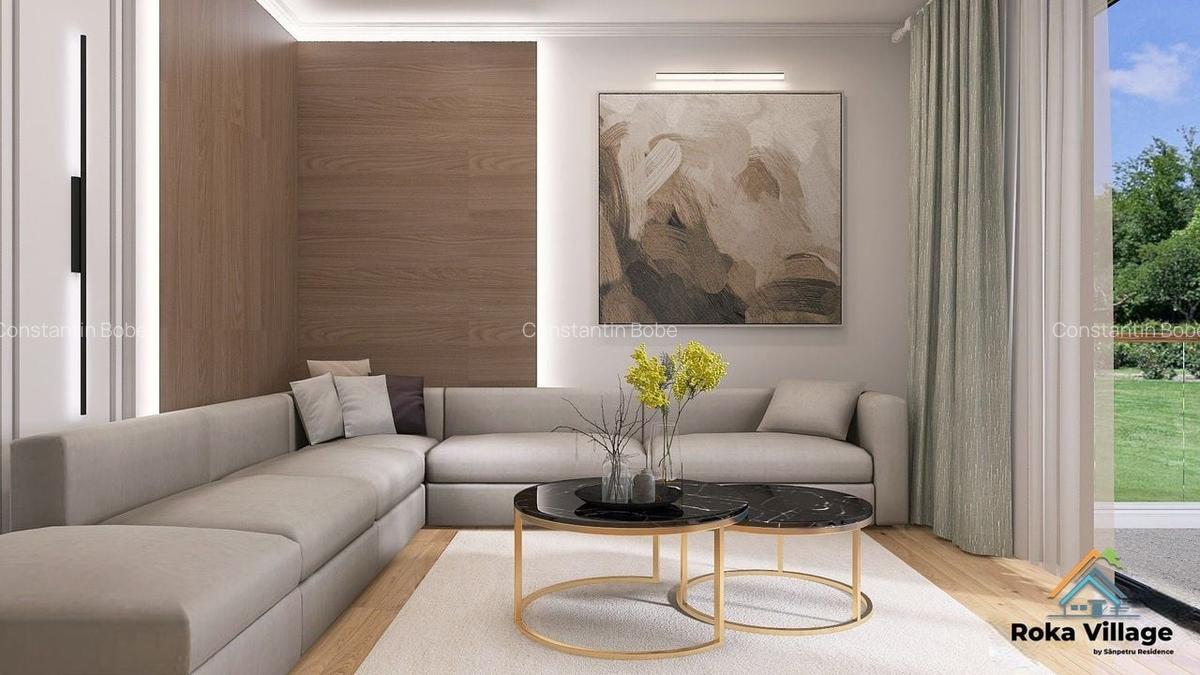 Apartament 2 Camere Spațios, în Bloc tip Vilă. Etaj 2 - 4