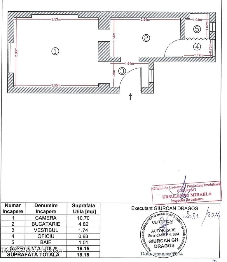 Garsoniera pentru investitie langa Facultatea de Arte - 16
