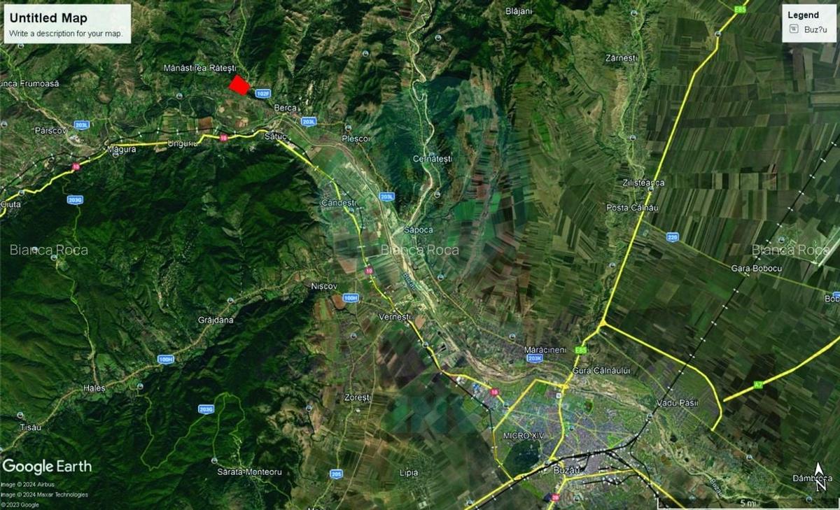 PADURE de vanzare - Berca -Buzau - 3