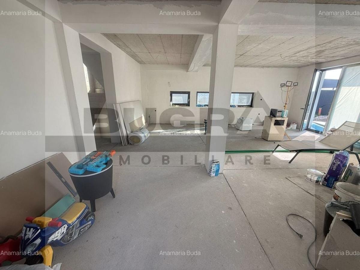 Casa individuala, 250 mp, teren 500 mp,  semifinisata, zona Salicea - 2