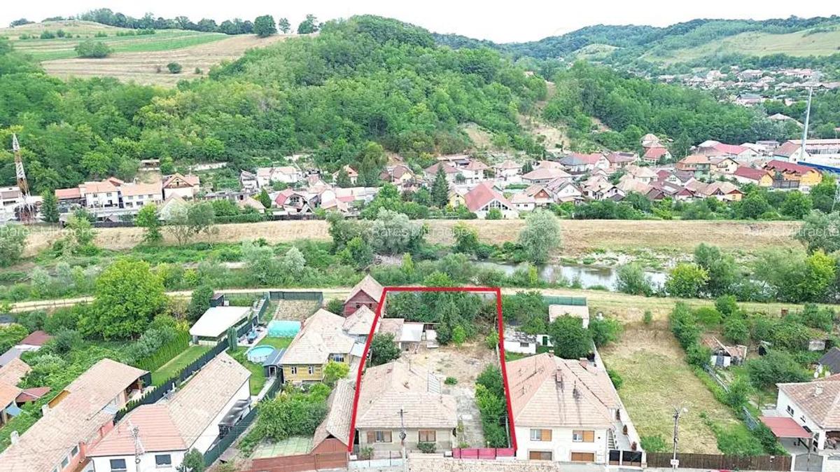 Casa pe un nivel in Medias, teren 533 mp, curte dreapta - 5