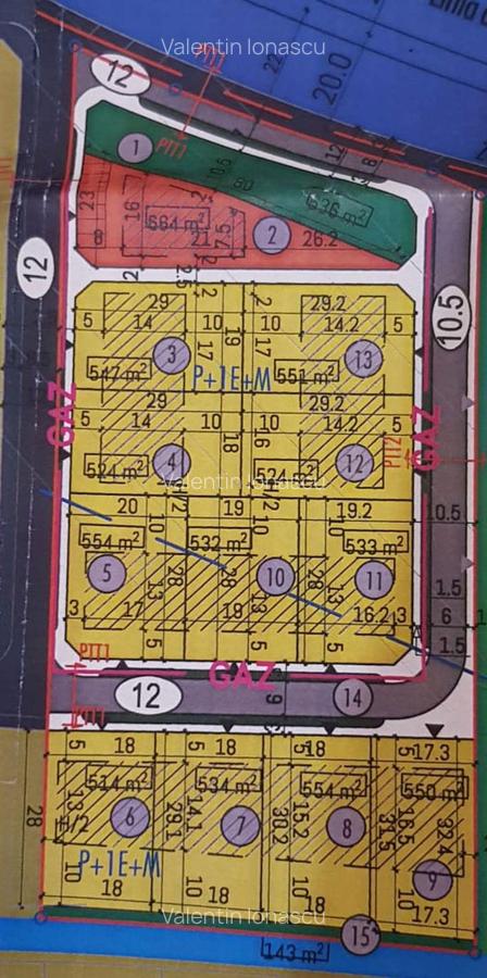 Comision 0%! Parcele de teren intravilan, Cartier Europa - Sacalaz! - 1