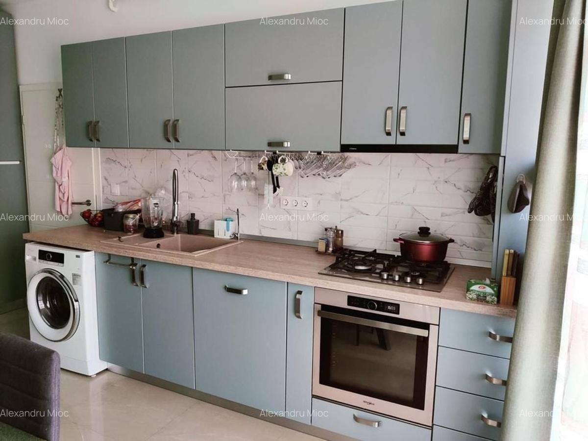 Nou. Spatios - 90 mp utili + terasa.  Complet mobilat si utilat. Langa Eso. - 6