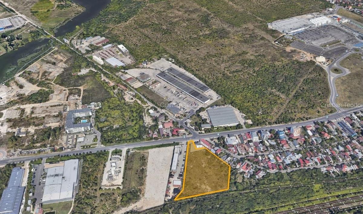 Teren de 13.877 mp de închiriat – Șoseaua Chitila, București - 2
