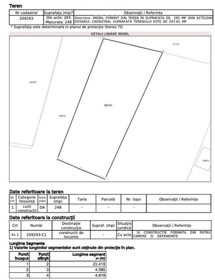 De vanzare Casa Demolabila, teren intravilan, Matei Voievod - 1
