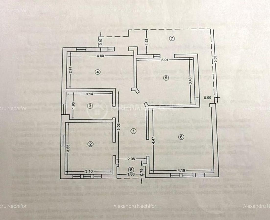 Casă cu 3 camere în Miroslava - 8