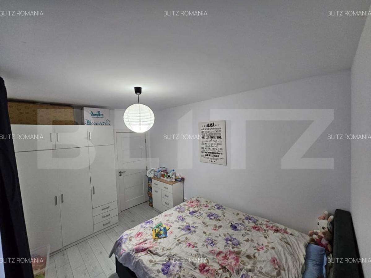 Apartament cu 3 camere, 54 mp, parcare, gradina 20 mp, zona Florilor - 9