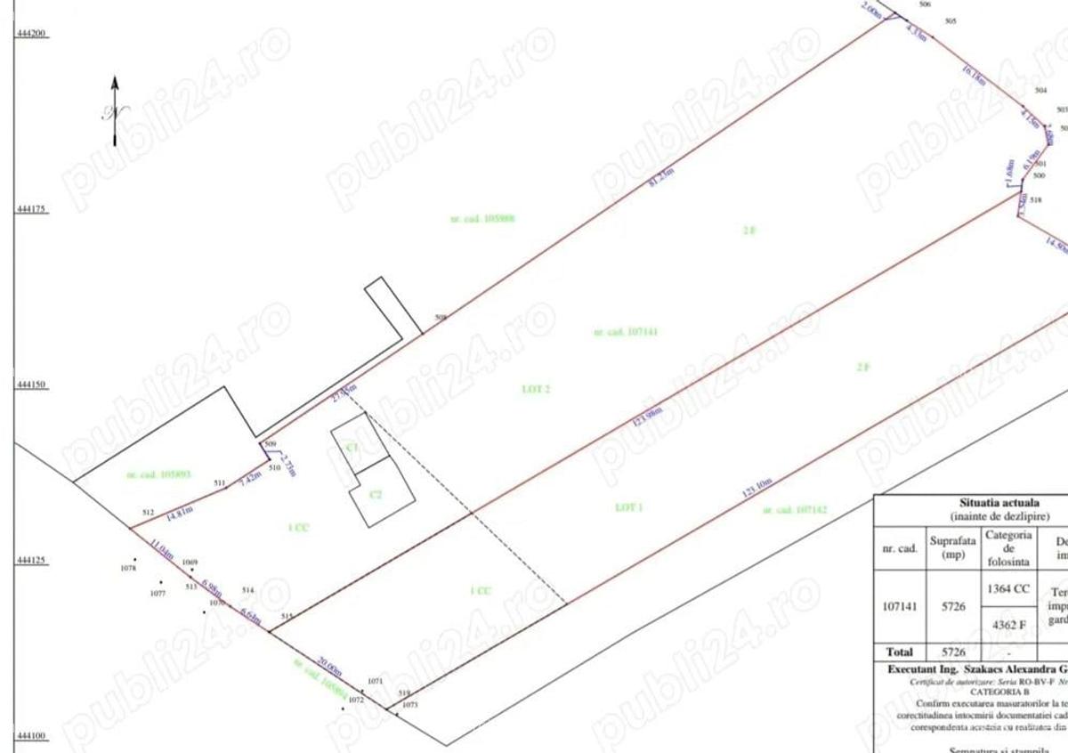 Intravilan Pestera, jud Brasov, comision 0% - 5