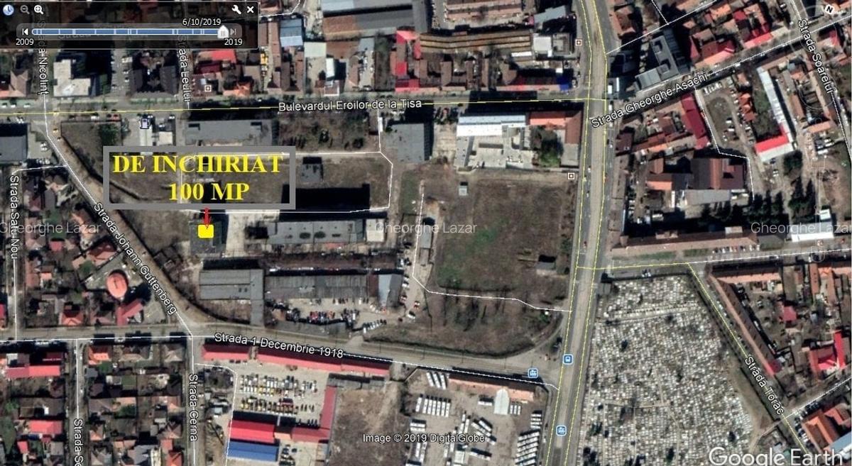 Spațiu industrial, 100 mp în Complex Studențesc - 1