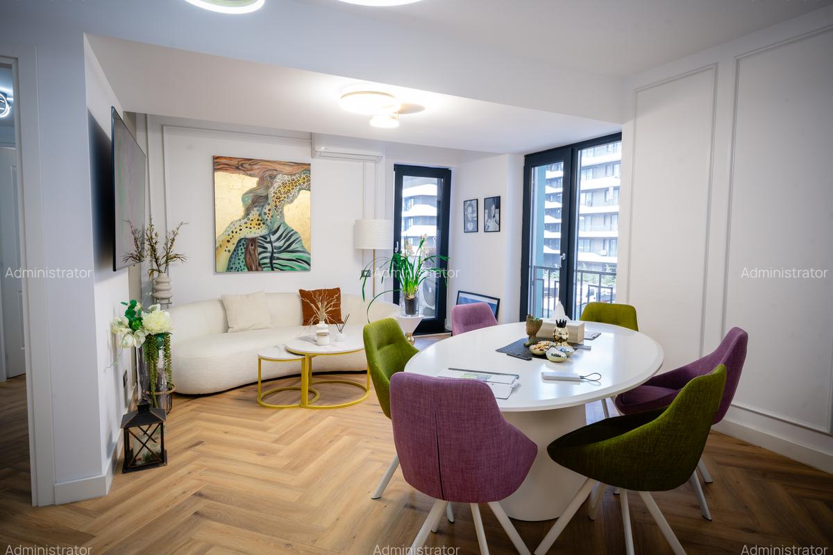 Penthouse cu 4 camere semidecomandat în Pipera - 6