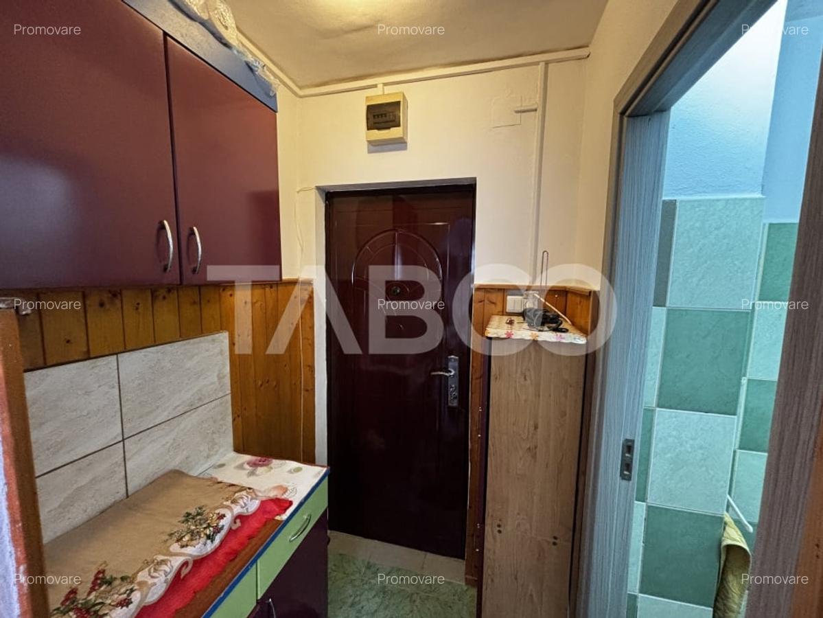 Garsoniera de vanzare mobilata si utilata in zona Broscarie Sibiu - 4