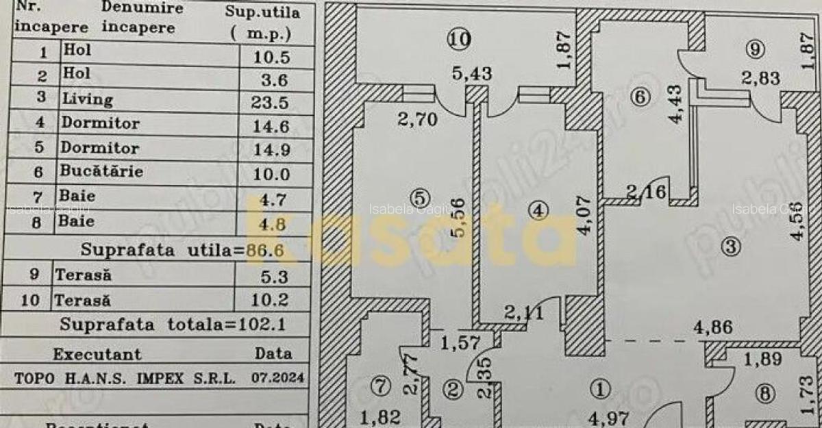 Apartament nou 3 camere | Parter | Lujerului | Metrou apr... - 17