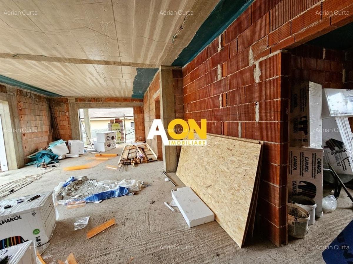 Casa nouă 123 mp utili, semifinisată, 535 mp teren, pod mansardabil - 4