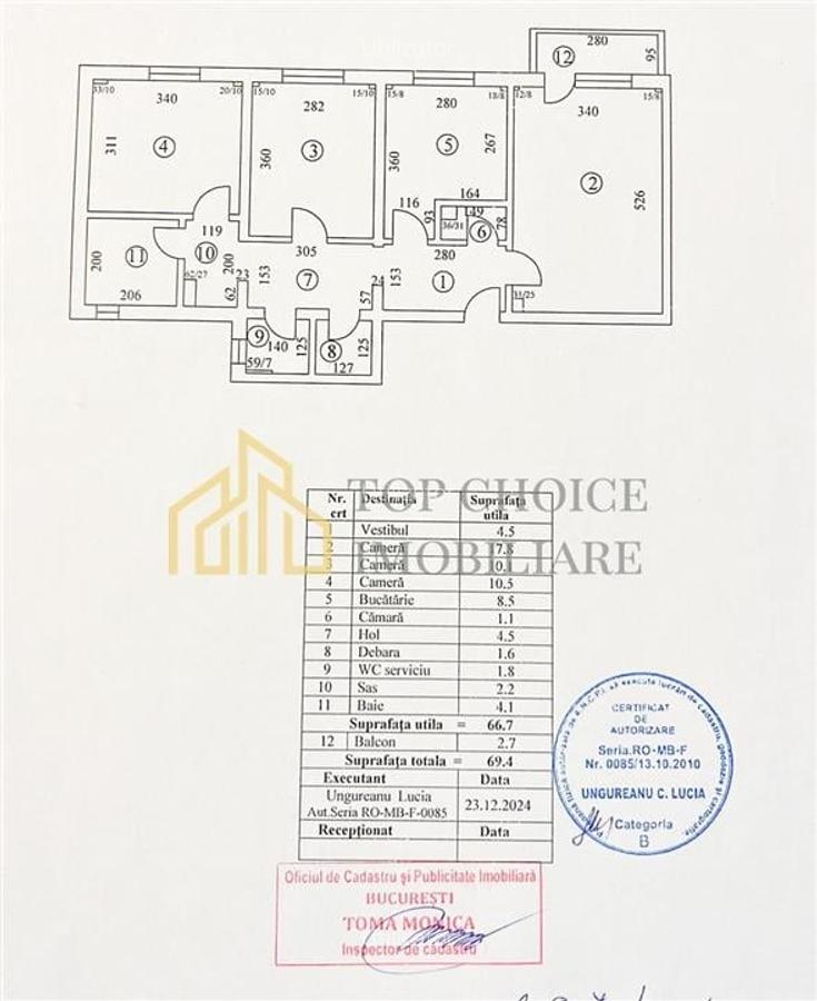 3 CAMERE SPATIOS SI DECOMANDAT  MOSILOR FAINARI - 1982 - RENOVAT - 45