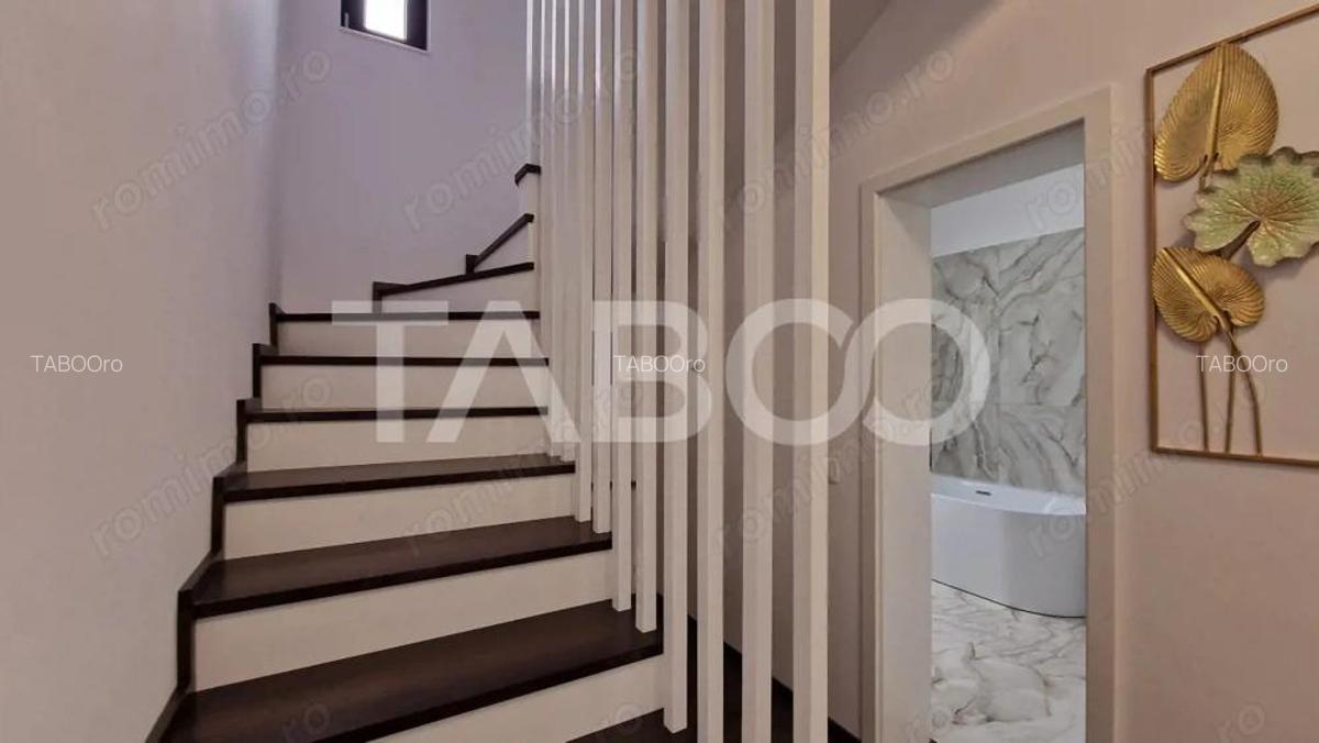 Casa moderna de inchiriat cu 4 camere si curte in Cristian - 18