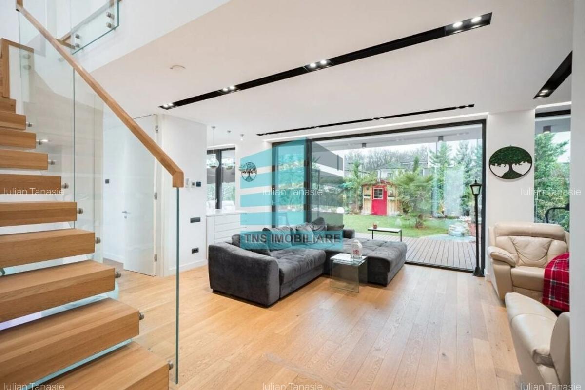 Otopeni-Tunari- Vila Lux- 4 Cam+Gradina- Mobilata-Utilata-Complex Exclusivist - 9