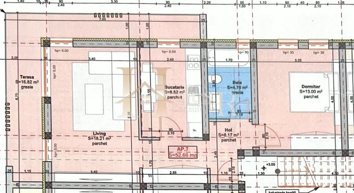 Decomandat. Bucatarie inchisa. Terasa spatioasa. - 11