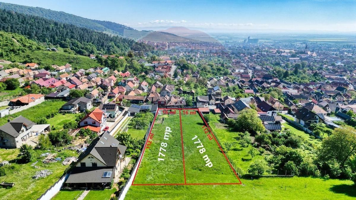 Teren intravilan 1,778mp Codlea / Strada Cetatii - 2
