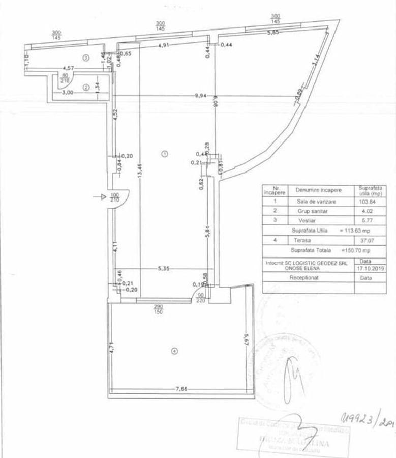 Spatiu comercial, Damaroaia/ Petrom City, terasa 37mp+boxa+2locuri par - 10