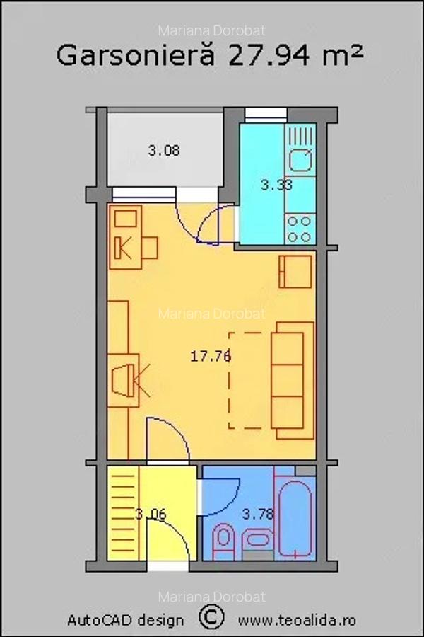 Vand garsoniera Luica - 8