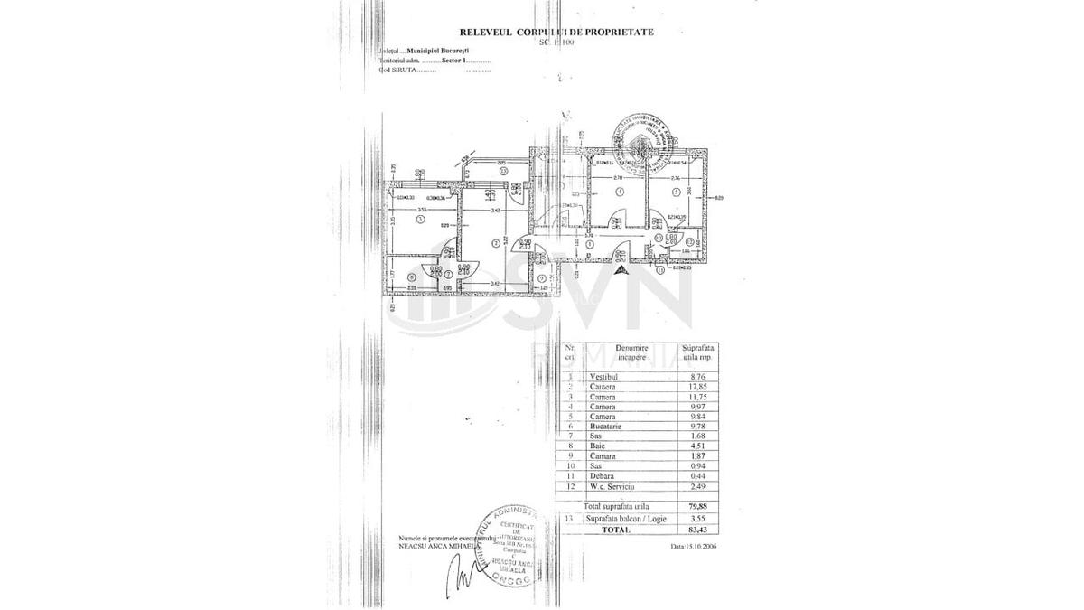 Apartament cu 4 camere semidecomandat în 1 Mai - 4