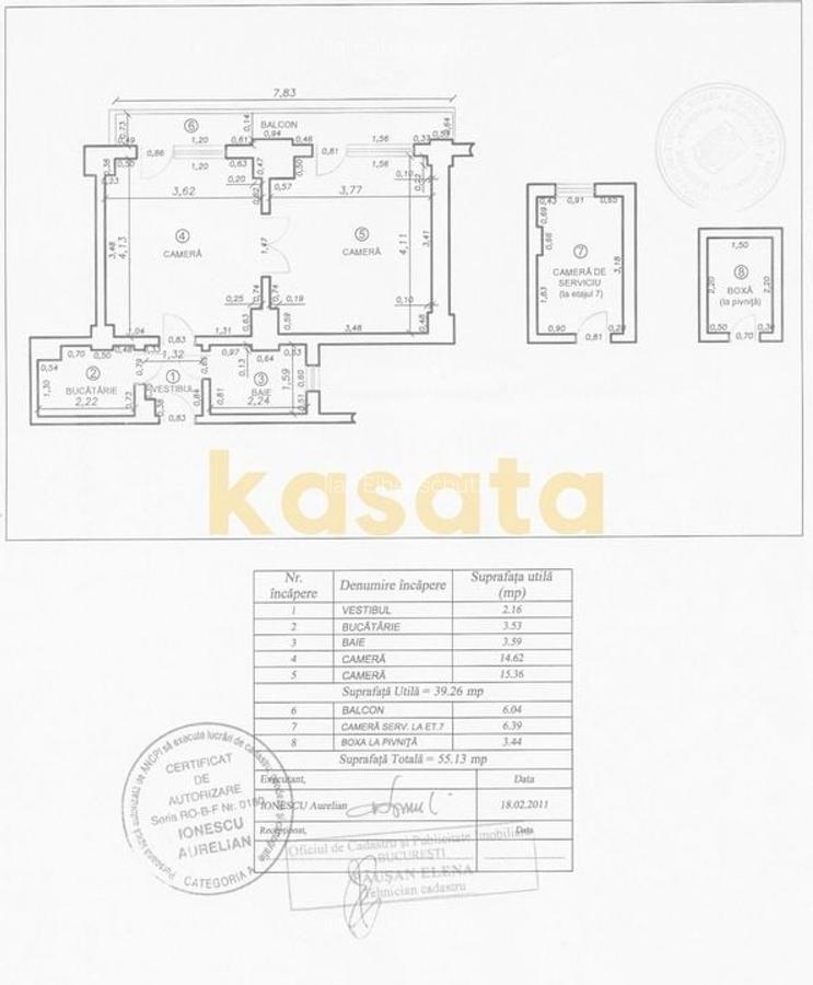 Oportunitate Investiție -2 camere Armenească – Etaj 5/6 + CAMERĂ ANEXĂ - 10