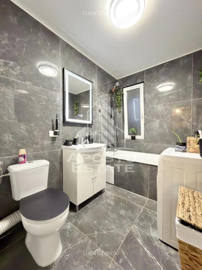 Apartament cu 3 camere mobilat si utilat, dressing si debara in Giroc. - 13