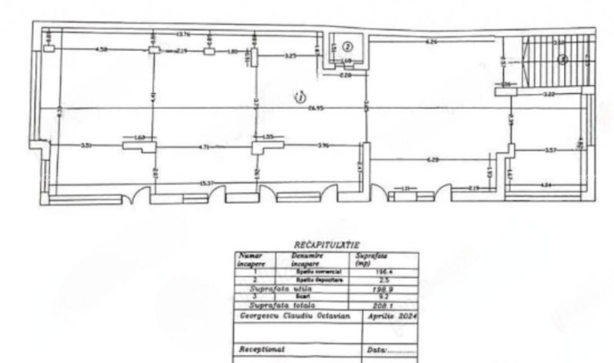 Zona Piata Floreasca SP 208 mp open space - 1
