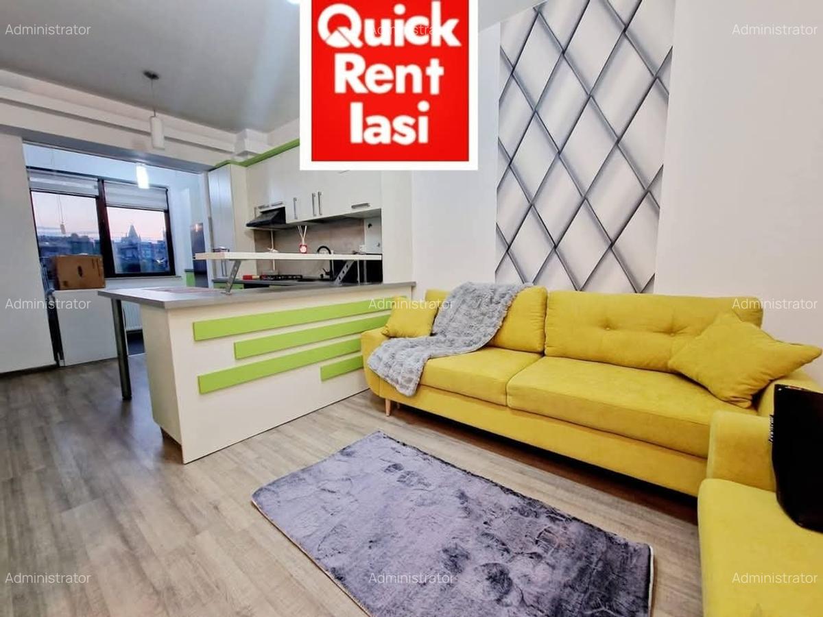 Palas Mall Bloc Nou Lazar Residence Apartament 2Camere Open Space Modern - 14