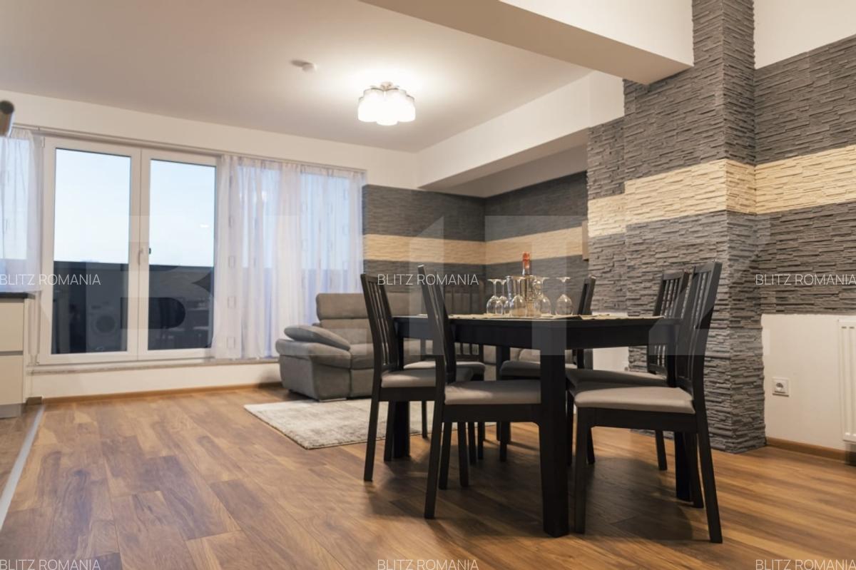 Penthouse de 3 camere, decomandat, 83 mp, 2 bai si terasa, in Tractorul, Coresi - 5