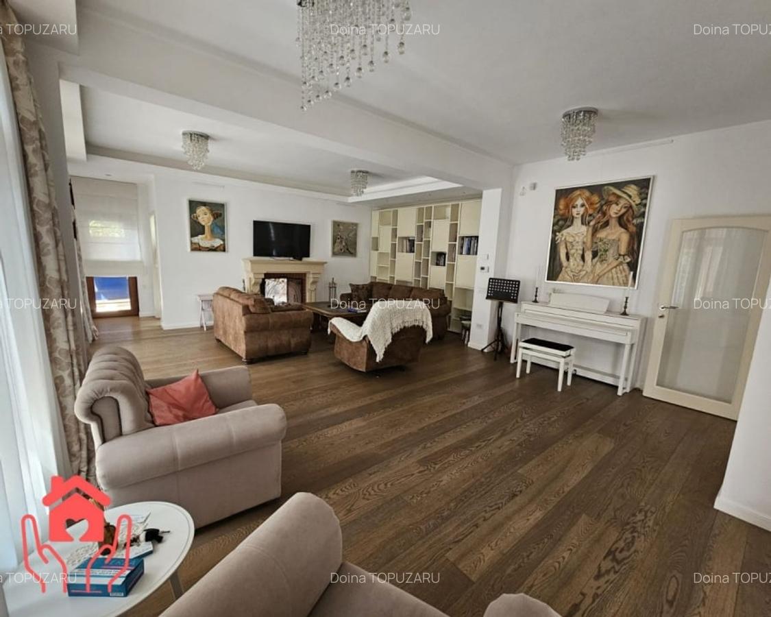 BUCURESTII NOI-Pozitie rezidentiala, langa lac, curte 1500 mp, design deosebit! - 9