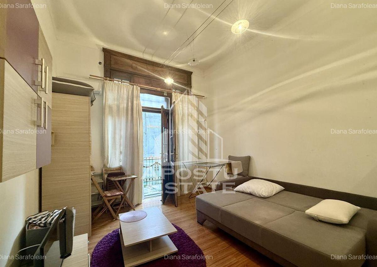 Apartament o camera, 30mp, balcon deschis, Ultracentral - 1