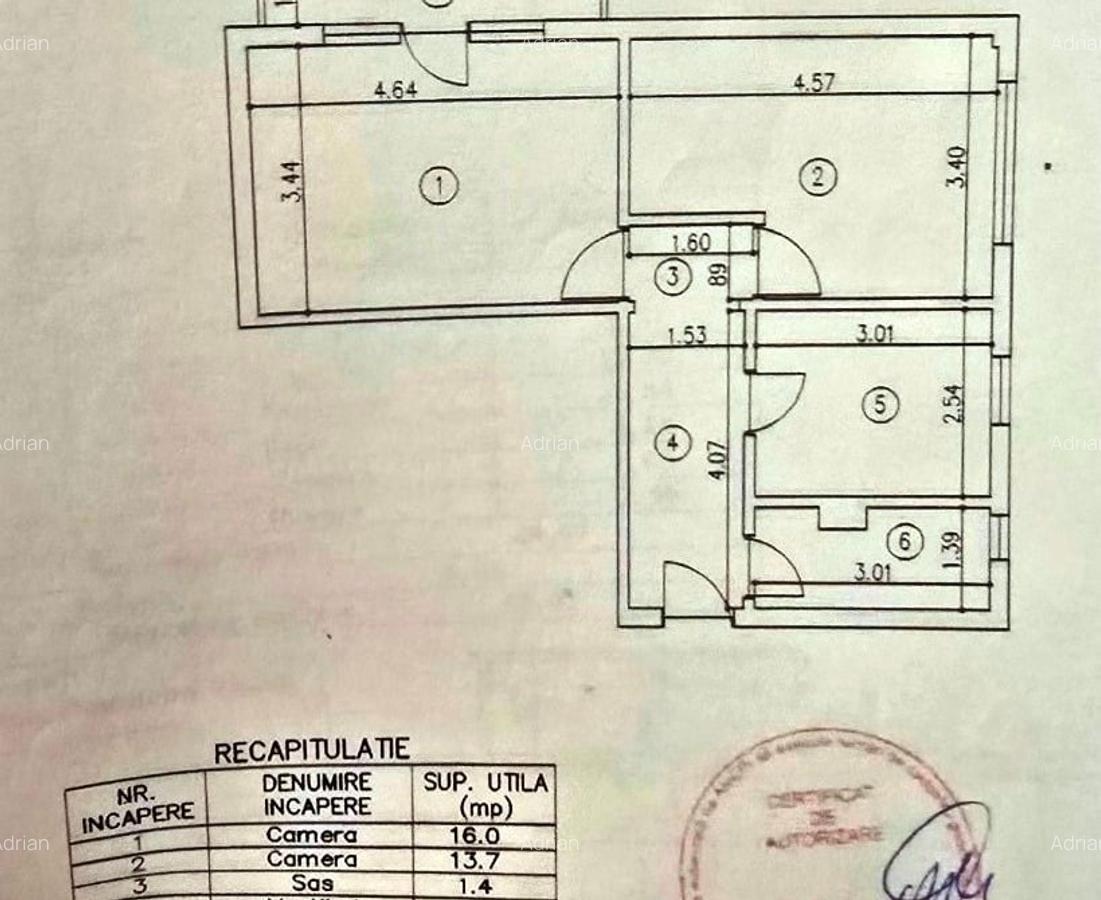 Apartament cu 2 camere decomandat în Dristor - 14