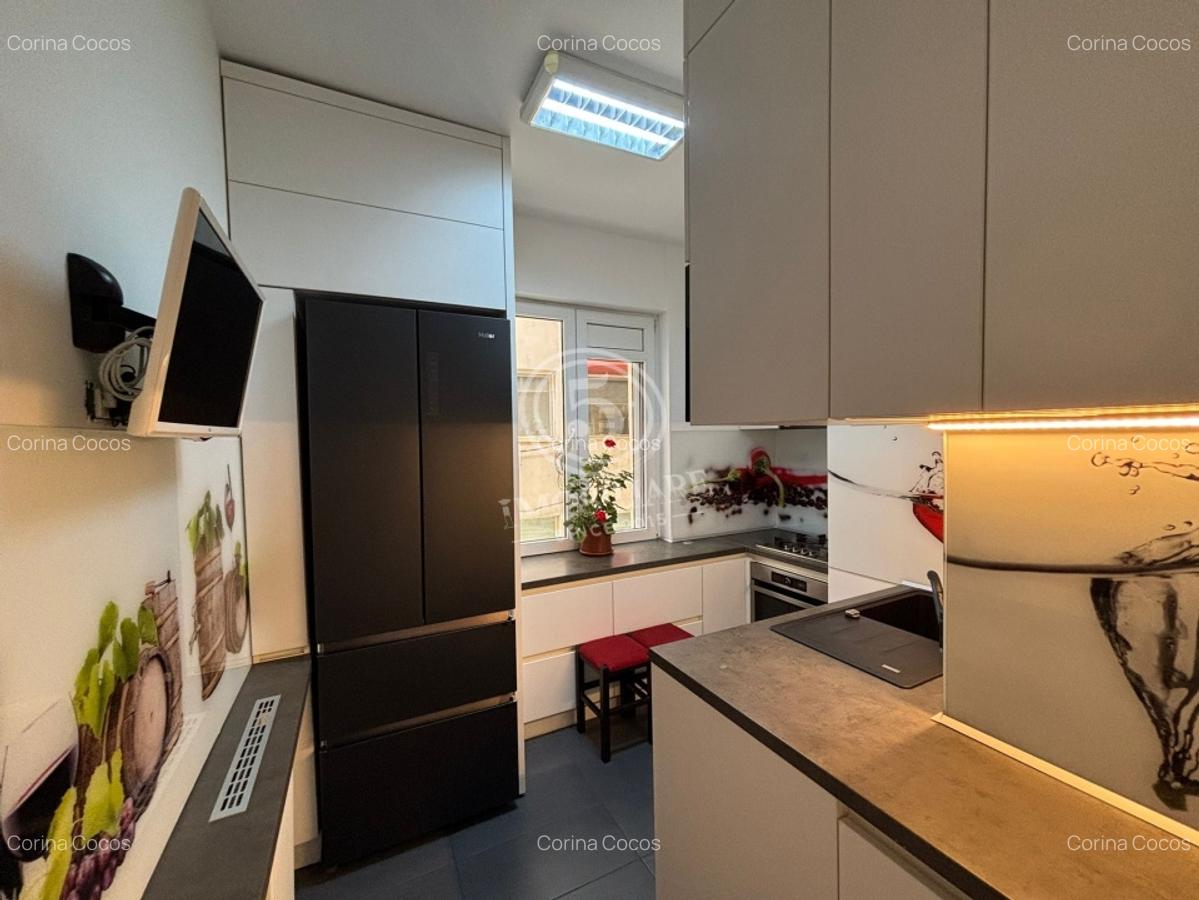 Floreasca/Inchiriere: 3 Camere Luminoase, Design Vesel | Cu Balcon Relaxant - 15