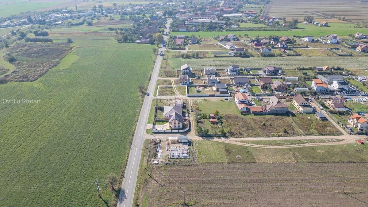 Teren 732 mp pentru construcții locuințe, Bod, utilități la stradă - 7