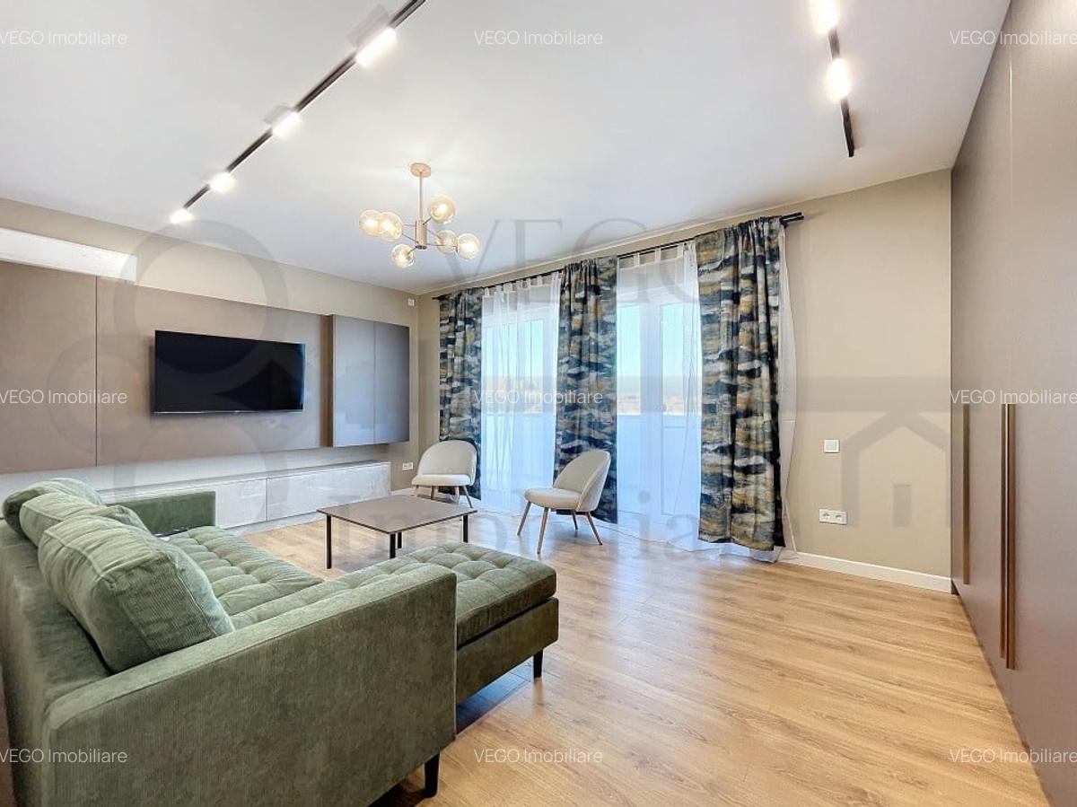 2 camere, 56 mp, complet mobilat, terasa 26 mp, aproape de Iulius Mall - 1