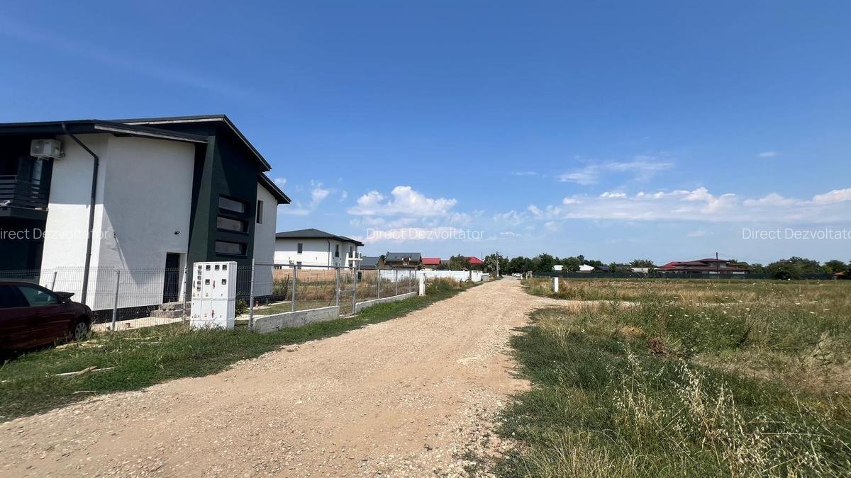 Teren ideal pentru construcție – Snagov, 3750 mp, utilități, zonă case P+1+M - 4