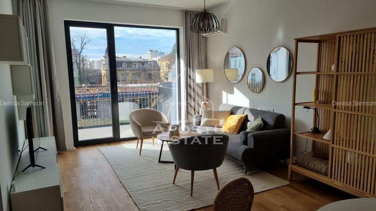 Apartament cu 2 camere semidecomandat, mobilat în Central - 4