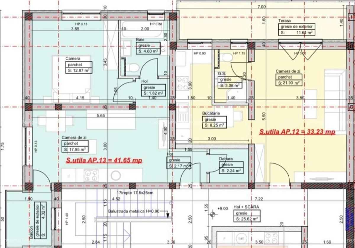 Giroc-Neptun | 3 Camere | Curte proprie | Decomandat | Lift | Disponibil imediat - 15