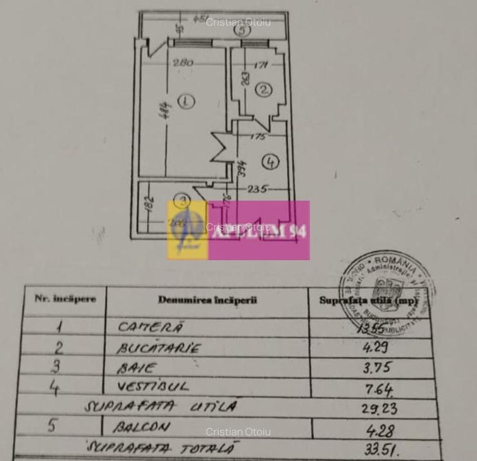 Garsoniera, 33mp, zona Metrou Tineretului, v.a.v. Parcul Tineretului - 7