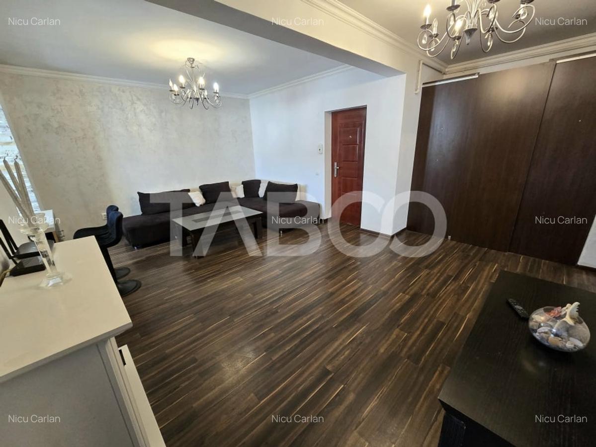 Apartament decomandat de vanzare cu 3 camere mobilat in Turnisor Sibiu - 8