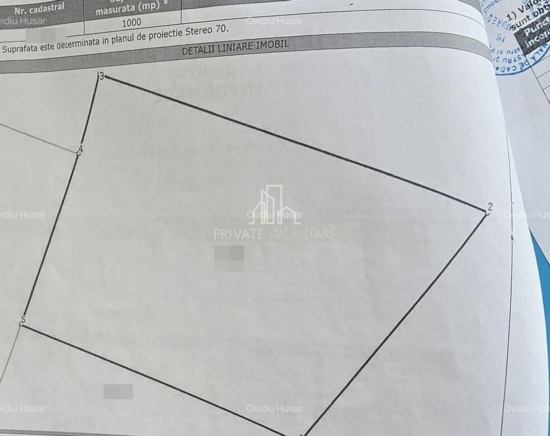 Teren 1 000 Mp cu deschidere de 27 De Vanzare, Sanata de Mures - 2