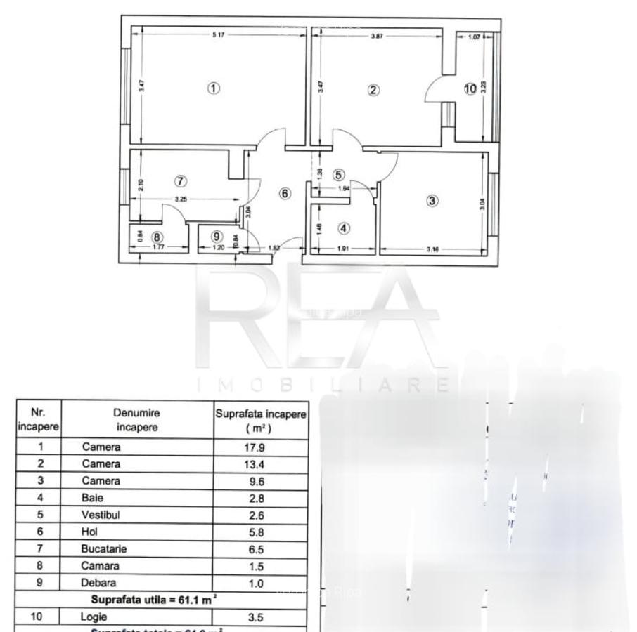 3 camere, decomandat, et 3/4-Drumul Taberei, Aleea Potaisa - 2