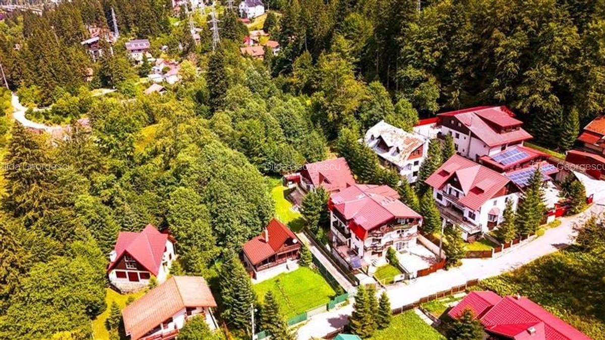 FILM! Refugiu de vacanta, cu foisor, gradina si muntii in zare, Predeal - 16
